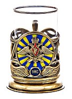Подстаканник "ВКС" эмаль